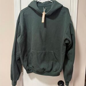 SKIMS Forest Green Hoodie Sweatshirt nWT